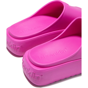 Sandalias Mujer Estilo Pala Sonax Slide Rosa D.Franklin