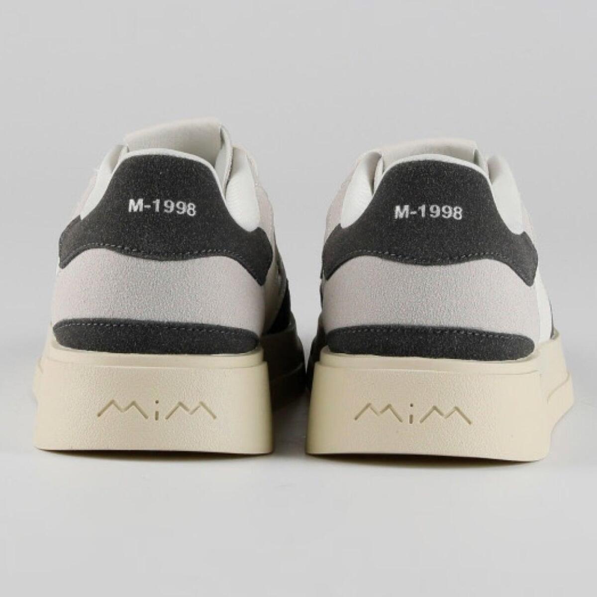Zapatillas deportivas   - M1998 ANTRACITA - Beige - 3.5 cm