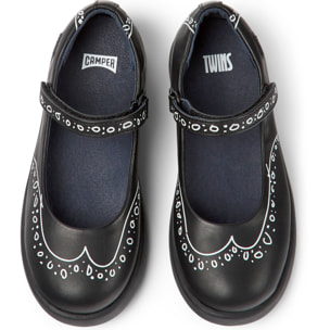 Ballerini - CAMPER Duet Twins - Nero - Pelle liscia