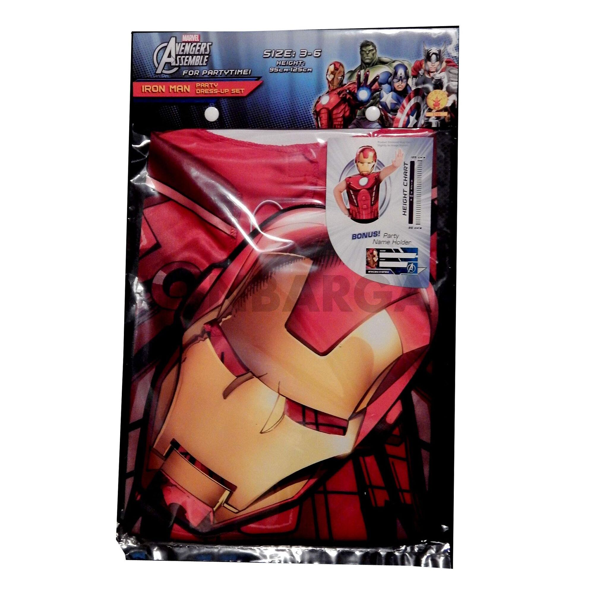 PARTY TIME IRON MAN VENGADORES AVENGERS MARVEL INFANTIL