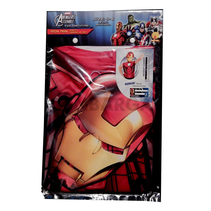 PARTY TIME IRON MAN VENGADORES AVENGERS MARVEL INFANTIL