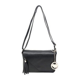 Chicca Borse Tracollina Donna in Pelle Nero