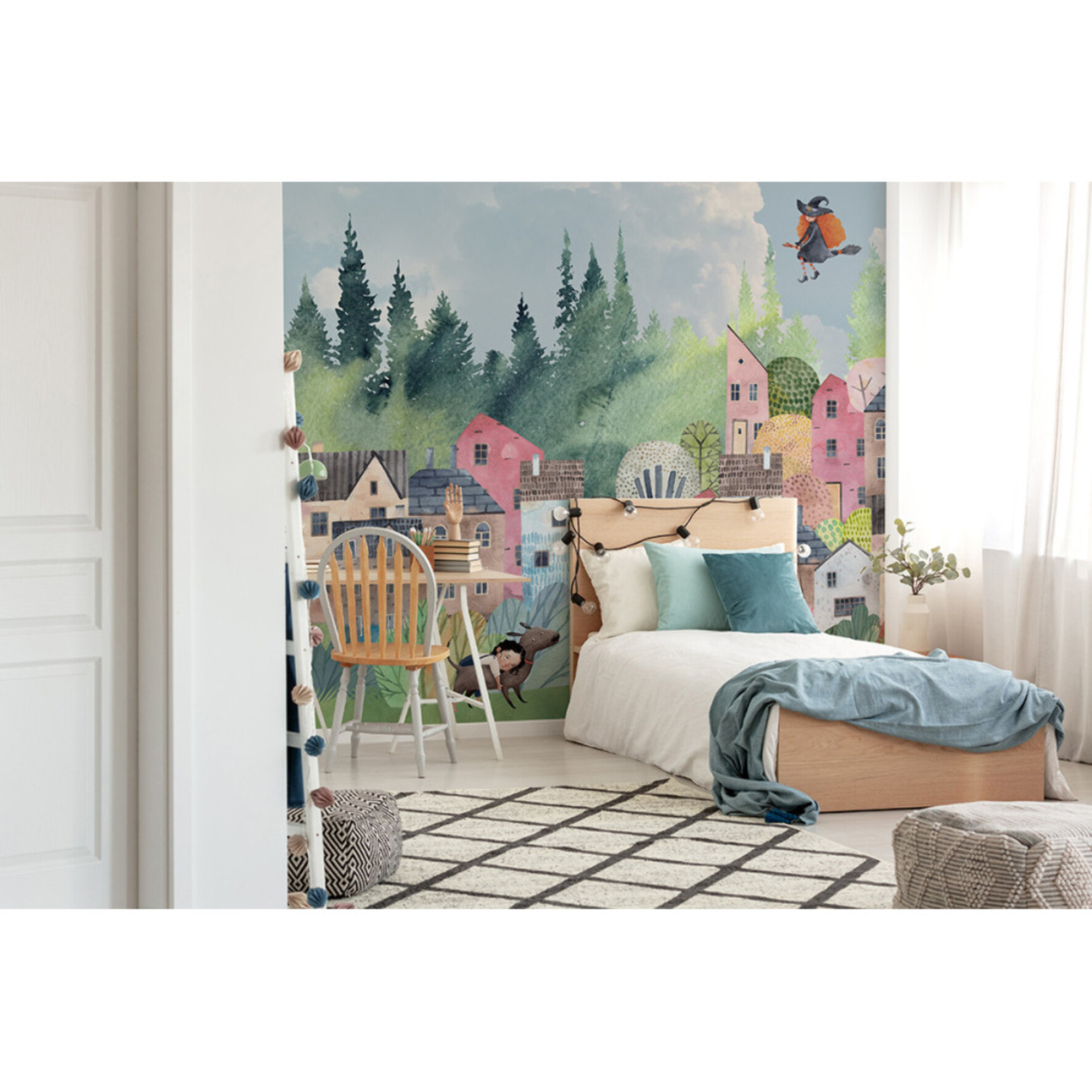 Papier peint panoramique Charlotte -