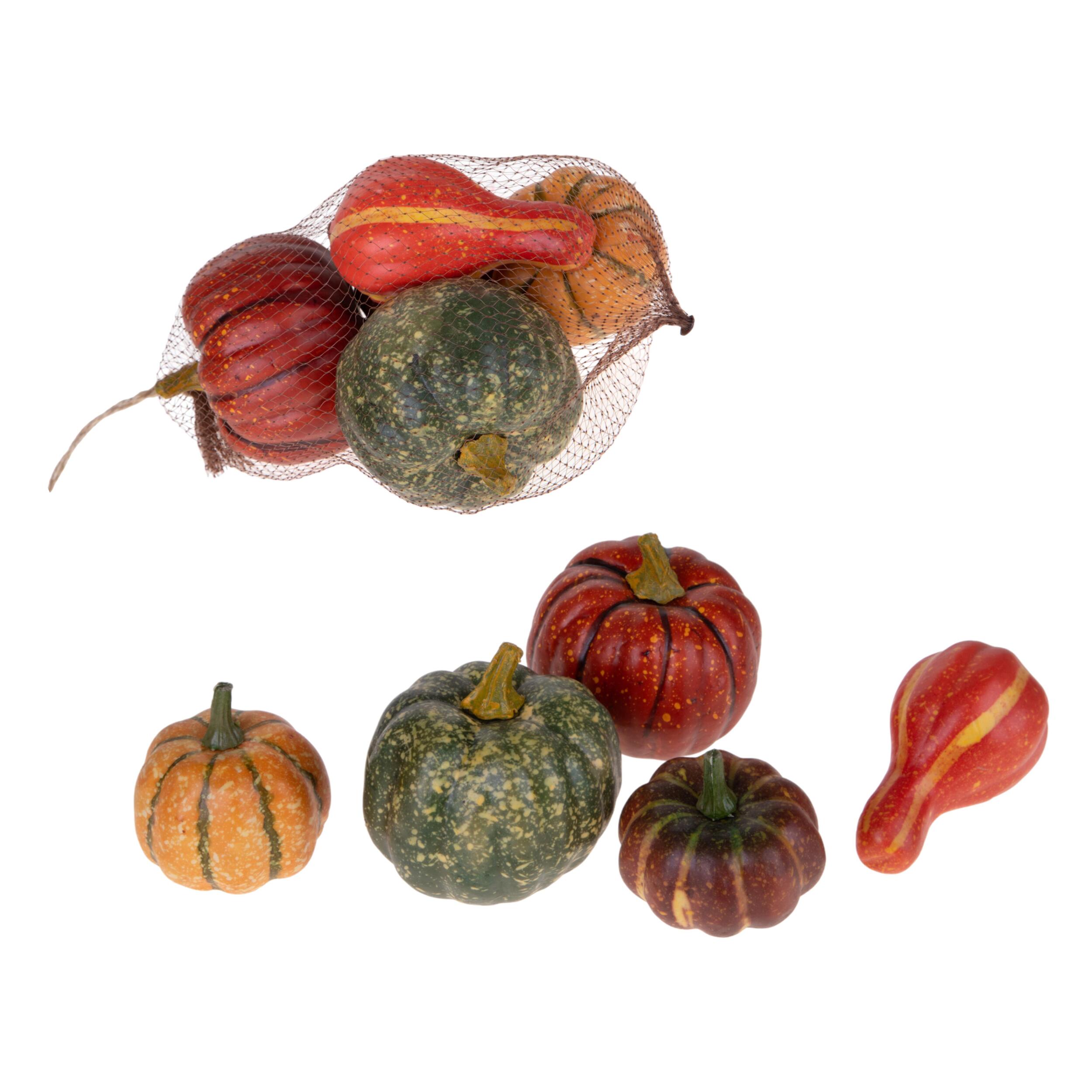 Zucche - Pezzi 6 - 11,5xH10x11,5cm - Bianchi Dino SpA