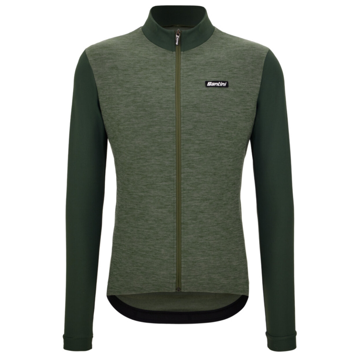 Pure - Maglia Manica Lunga - Verde Militare - Unisex