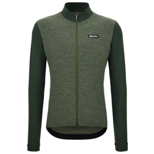 Pure - Maglia Manica Lunga - Verde Militare - Unisex