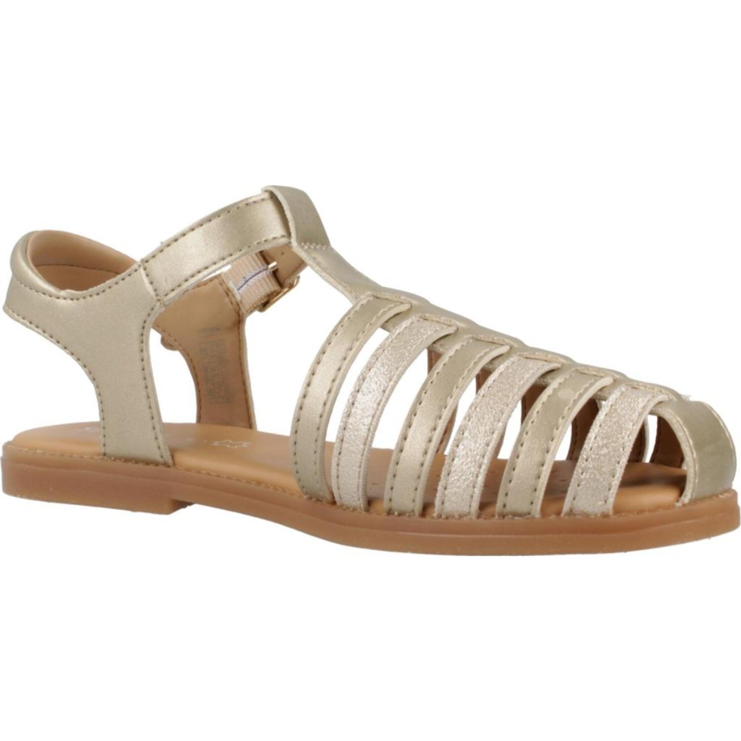 Sandalias Niña de la marca GEOX  modelo J SANDAL KARLY GIRL ORO