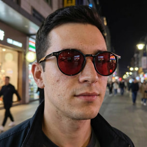 Gafas Sexton con Filtro Rojo para Bloqueo de Luz Azul y Sueño Profundo