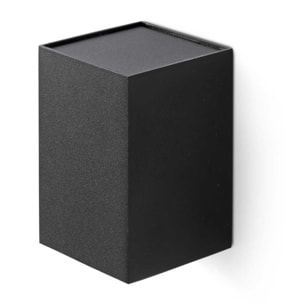 LUNE Lampada da parete piazza nero