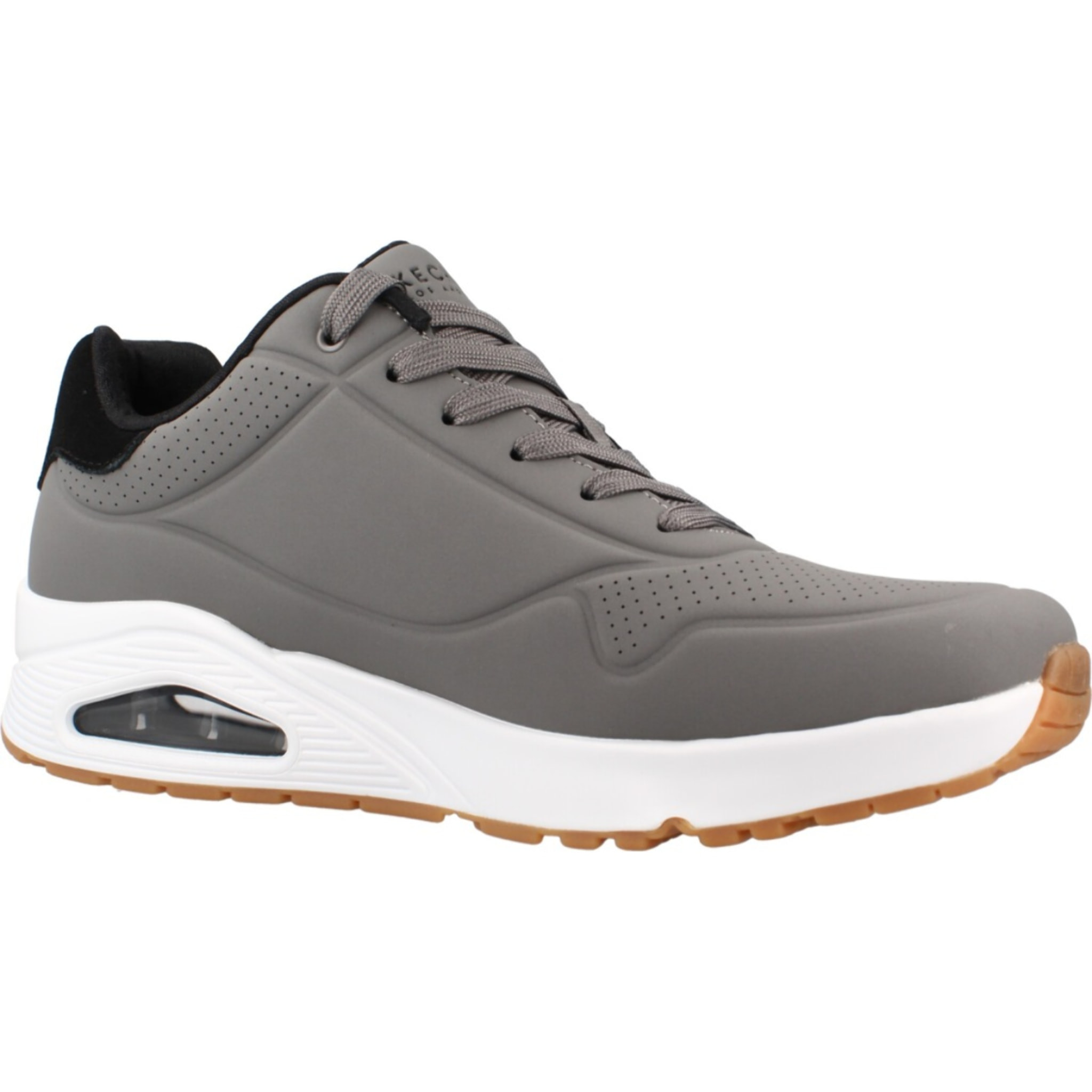 Sneakers De  Hombre Uno - Suited On Air Gris