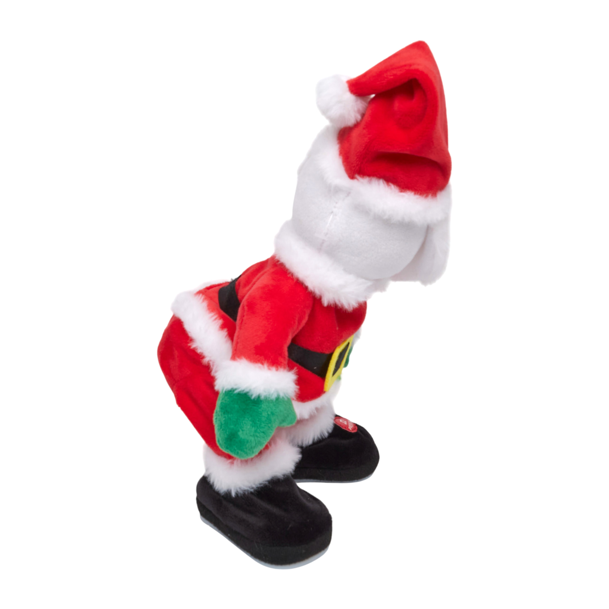 Peluche - JEUX 2 MOMES - Chanteur - Rouge et Blanc