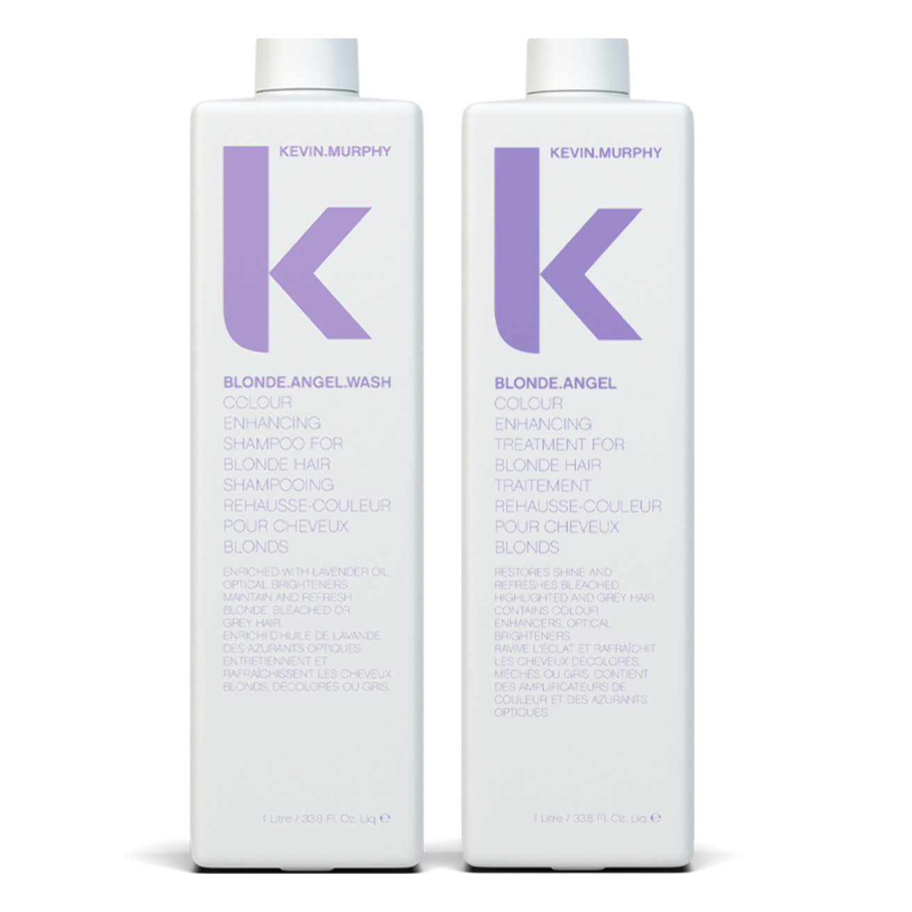 KEVIN MURPHY Kit Blonde Angel Colour Shampoo 1000ml + Treatment 1000ml