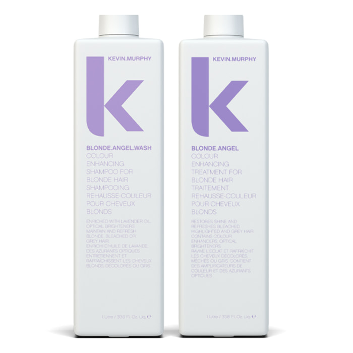 KEVIN MURPHY Kit Blonde Angel Colour Shampoo 1000ml + Treatment 1000ml