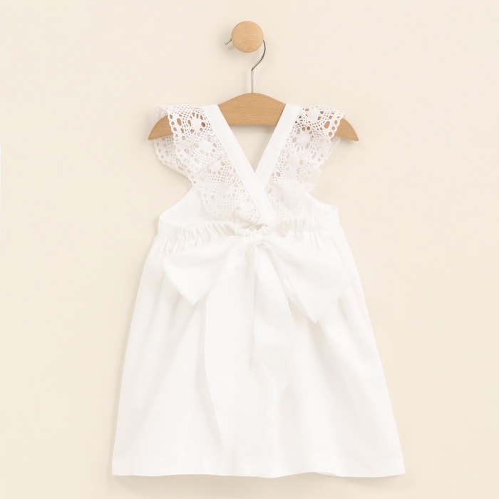 Lola Palacios - Vestido - 100% algodón - blanco