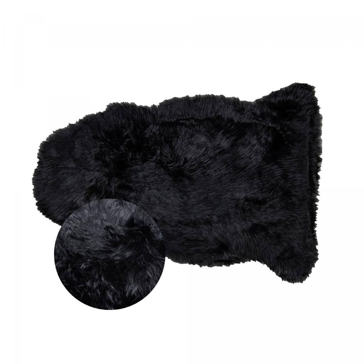 Authentique peau de mouton chaude et épaisse