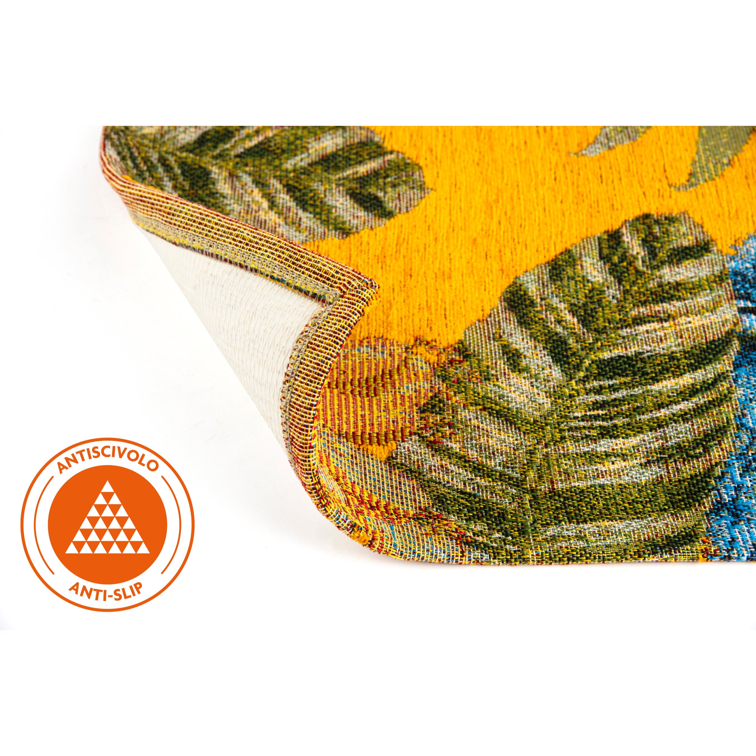 Tappetino Excelsa Havana poliestere e cotone 55x180x0,7 cm multicolore