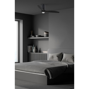 MINI TUBE FAN M LED Ventilateur noir mat DC