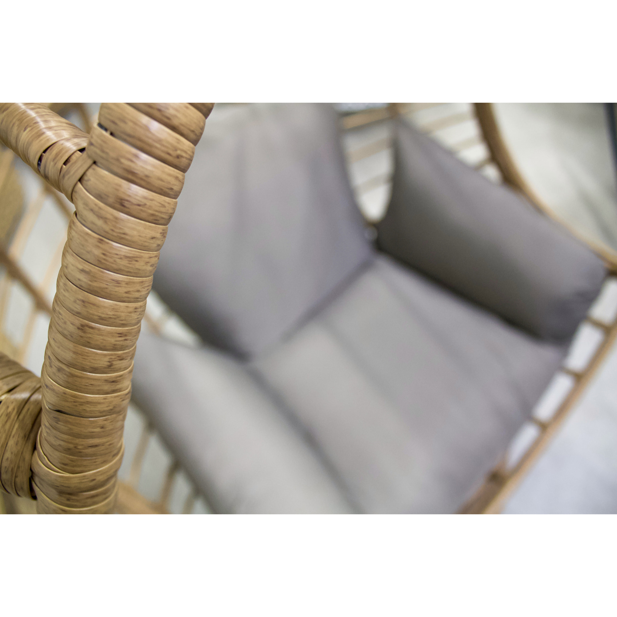 BORABORA - Balancelle de jardin en résine tressée