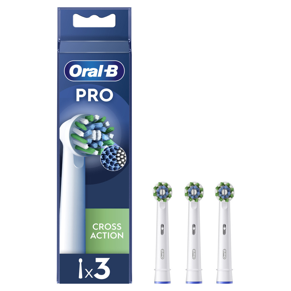 Oral-B Pro Cross Action Brossettes Pour Brosse À Dents, 3 Unités