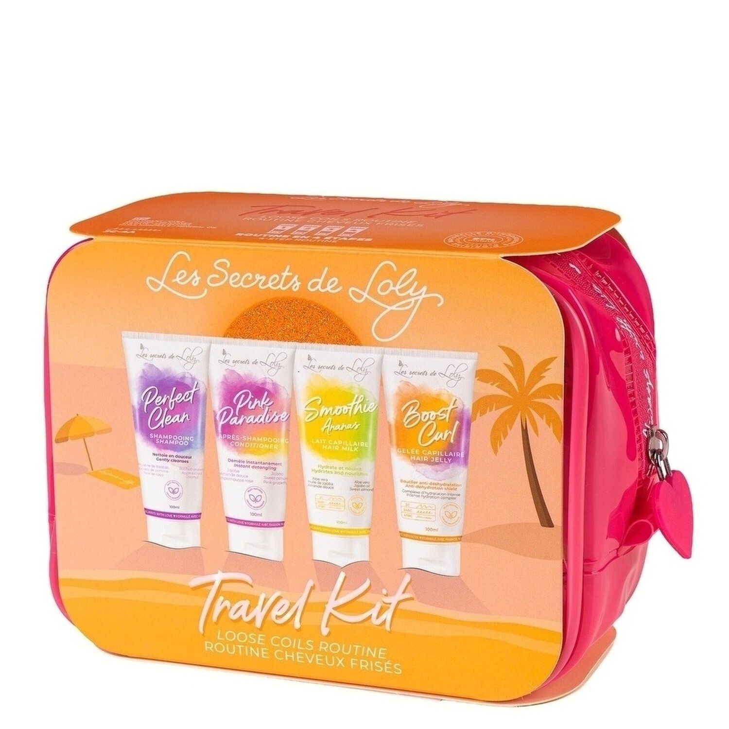 Loose Coils Routine - Coffret Indispensables pour Cheveux Frisés 4x100ml