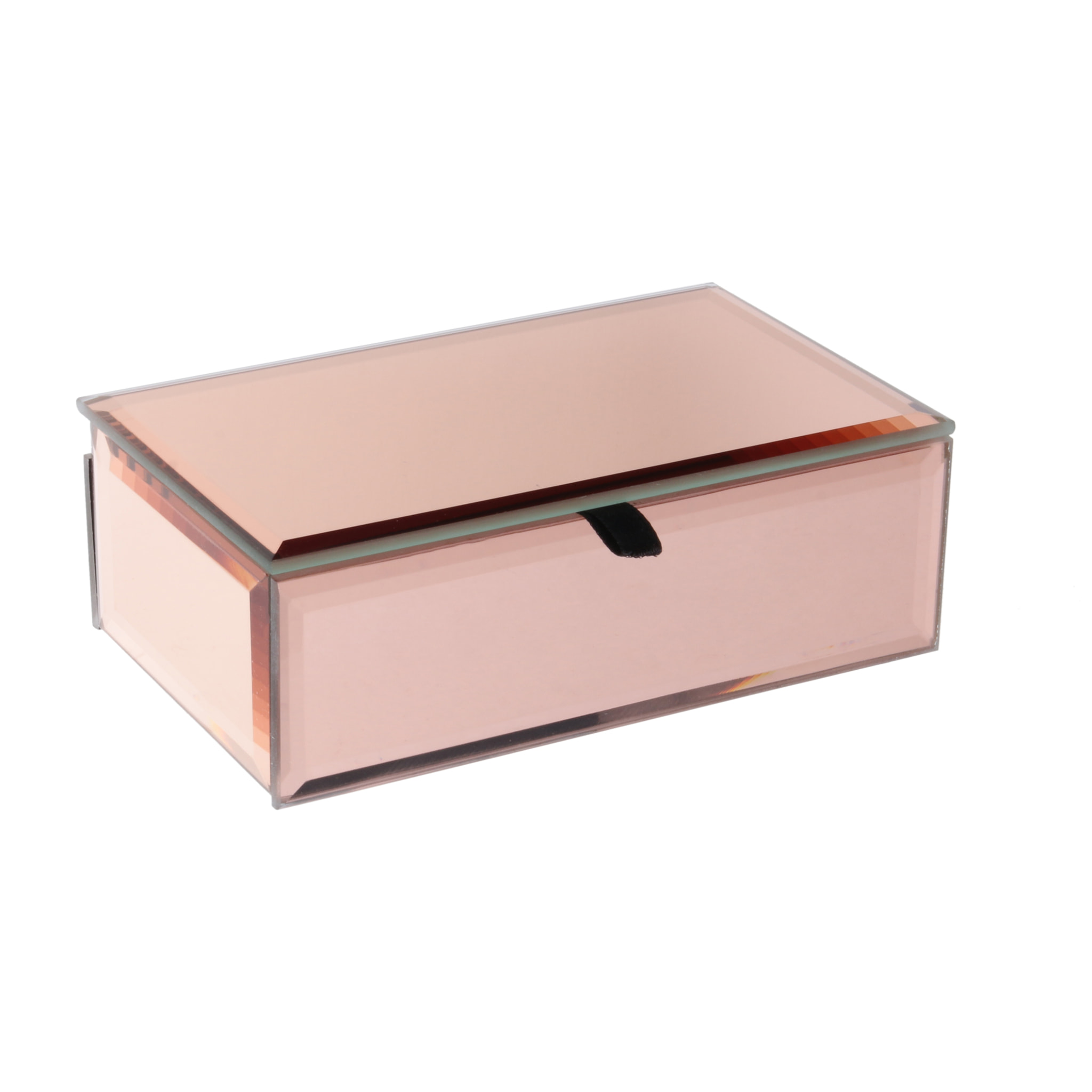 Boite A Bijoux Miroir Cuivre
