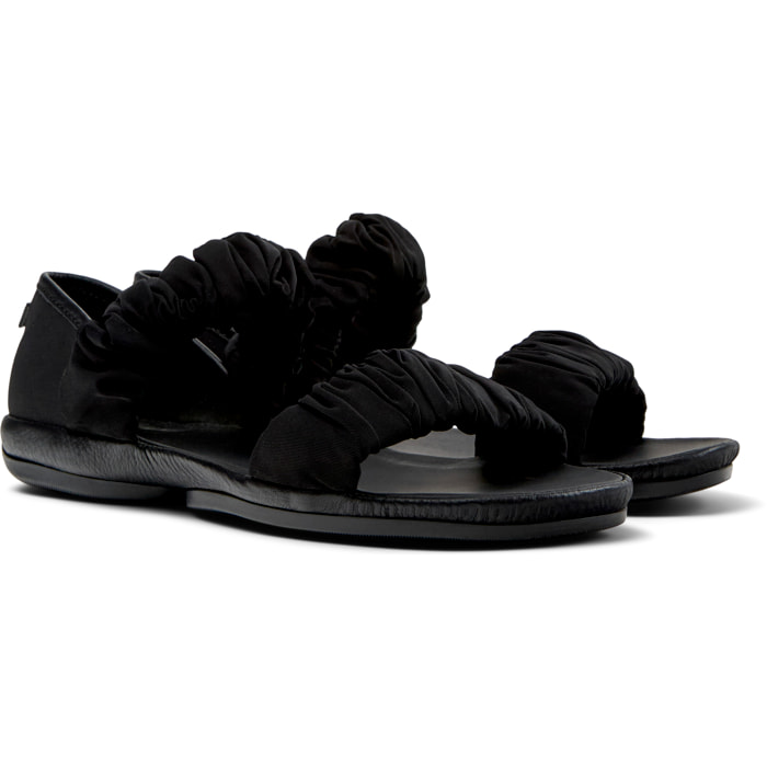 Sandalias - CAMPER Right Nina - Negro - Textil técnico