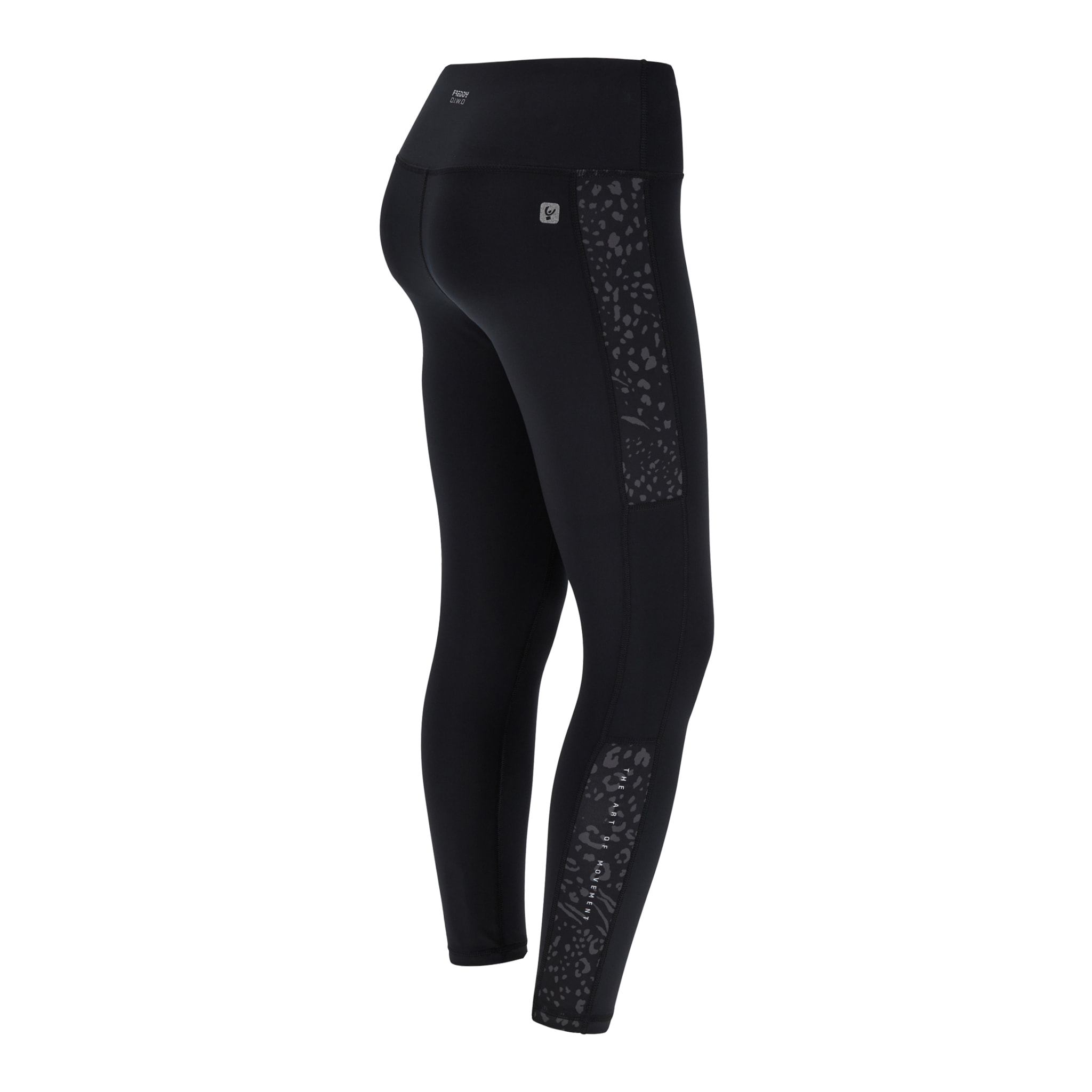 Leggings SuperFit ecologici con bande laterali texturizzate