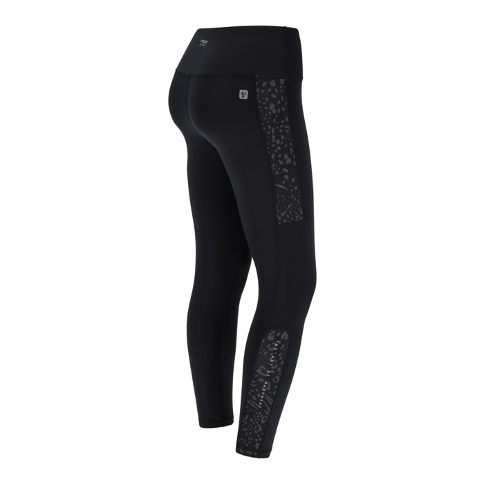 Leggings SuperFit ecologici con bande laterali texturizzate