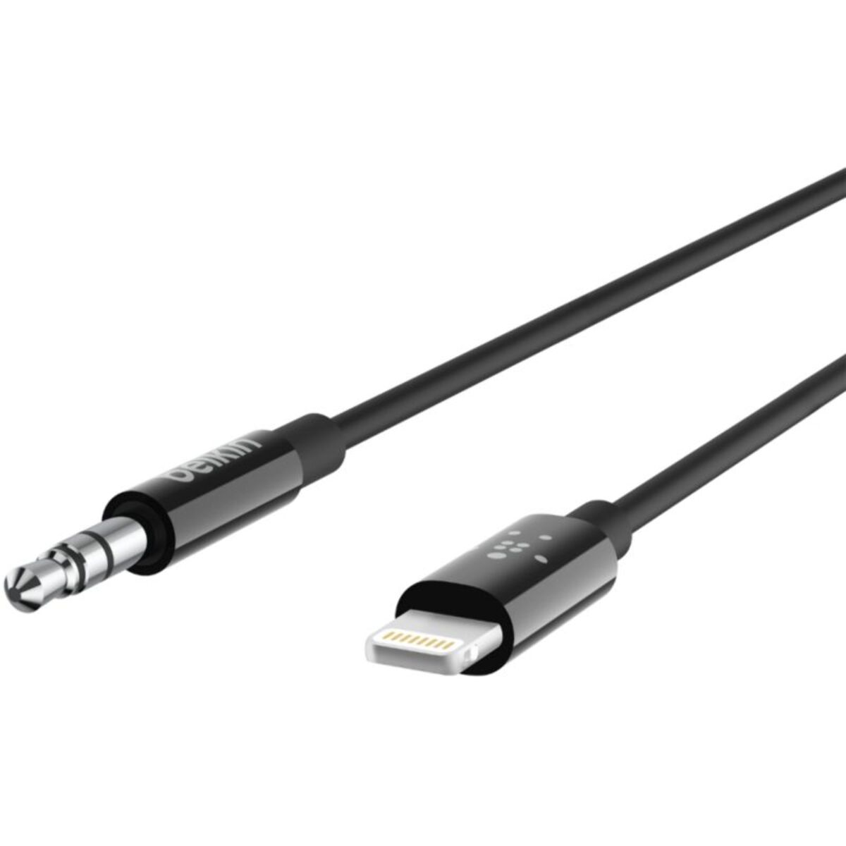 Câble Lightning BELKIN vers Jack 3.5mm noir