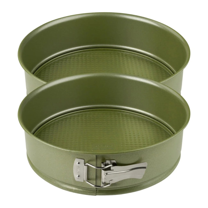 Ensemble de 2 Moules à manqué à charnière Zenker Green Vision
