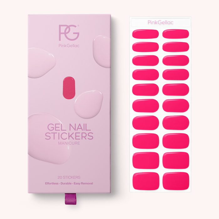 Stickers gel - 0023 Rosy Red