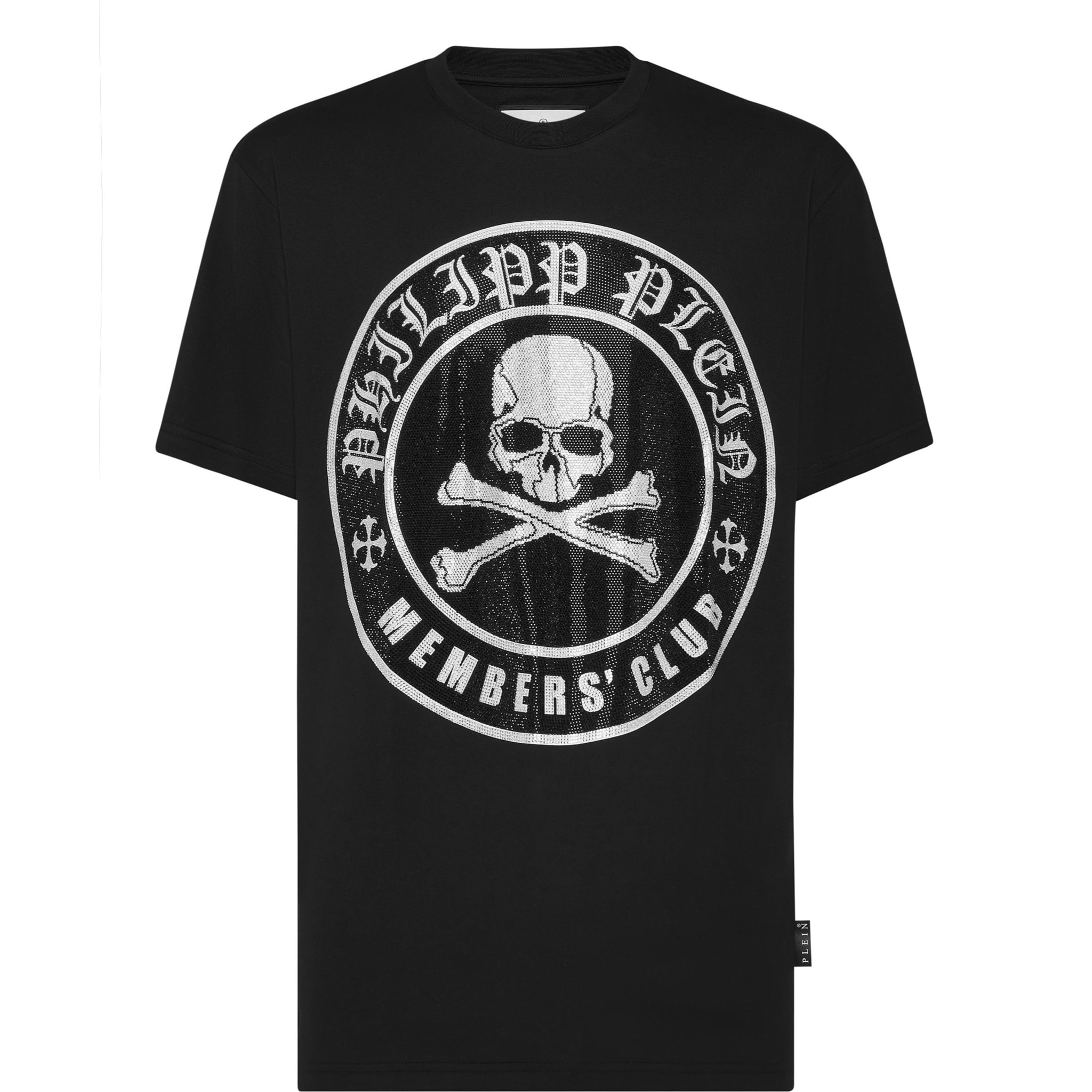 PHILIPP PLEIN T-Shirt Round Neck SKULL&BONES