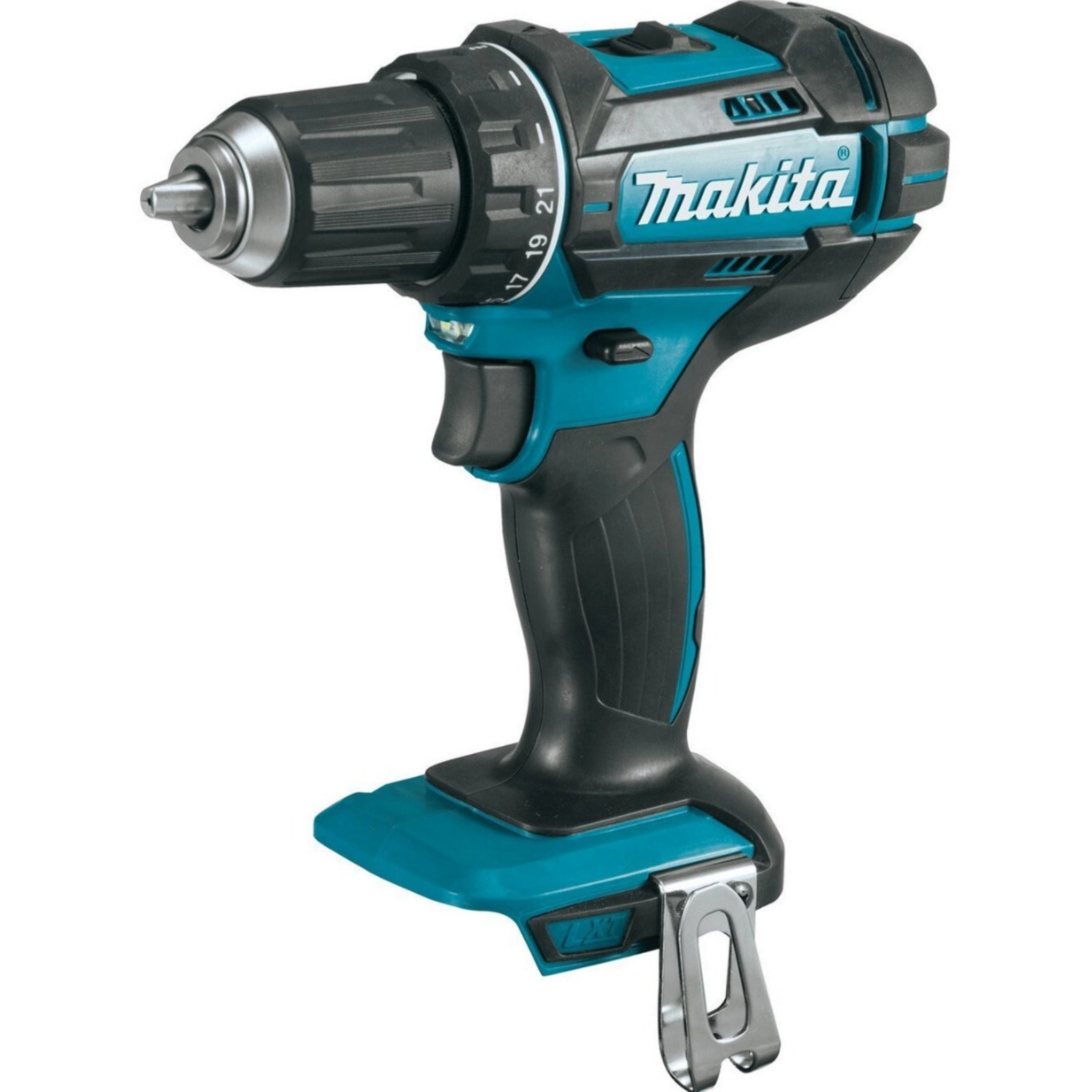 Ensemble de 4 machines 18 V LXT - Meuleuse DGA504 + Perceuse DDF482 + Perfo DHR241 + Visseuse DTD153 - MAKITA - 3 batteries 18V 5.0Ah, chargeur rapide - DLX4080TX1