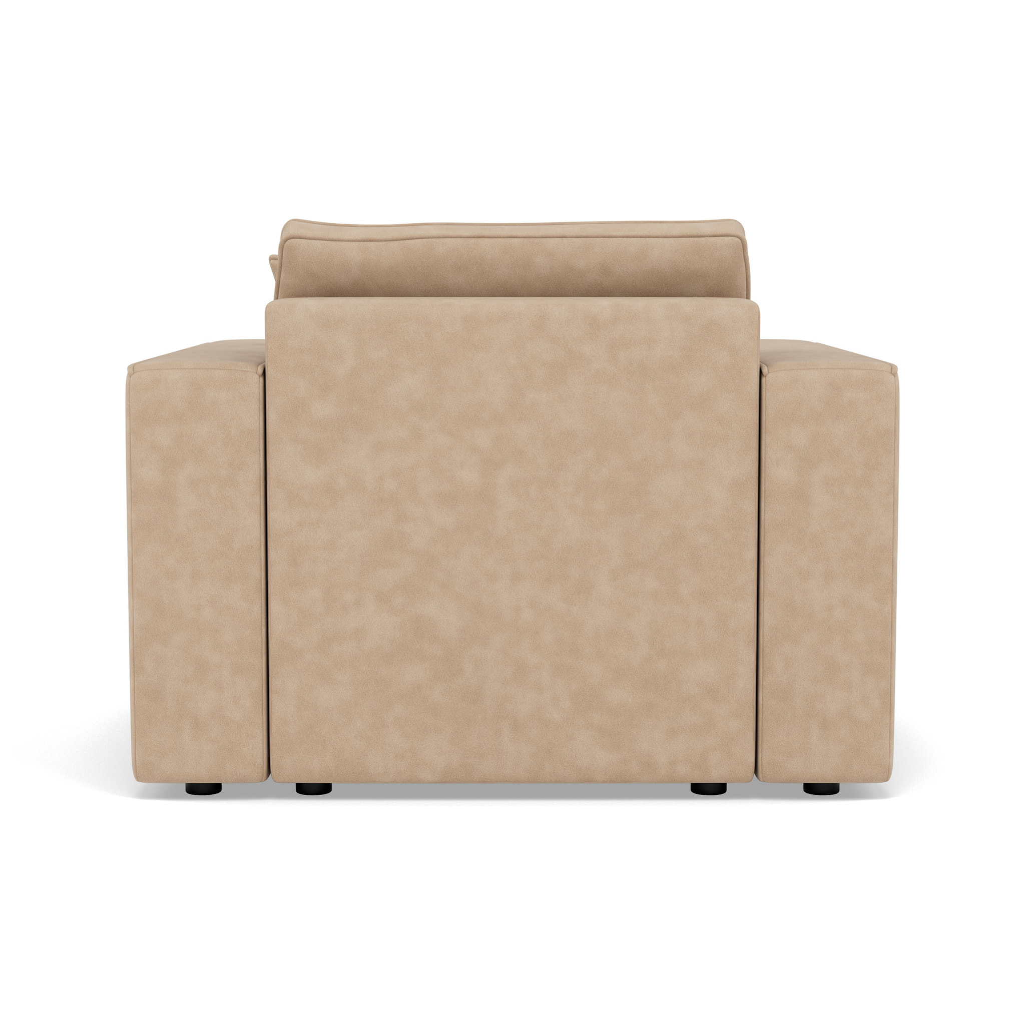 Topaze - fauteuil en simili - Beige