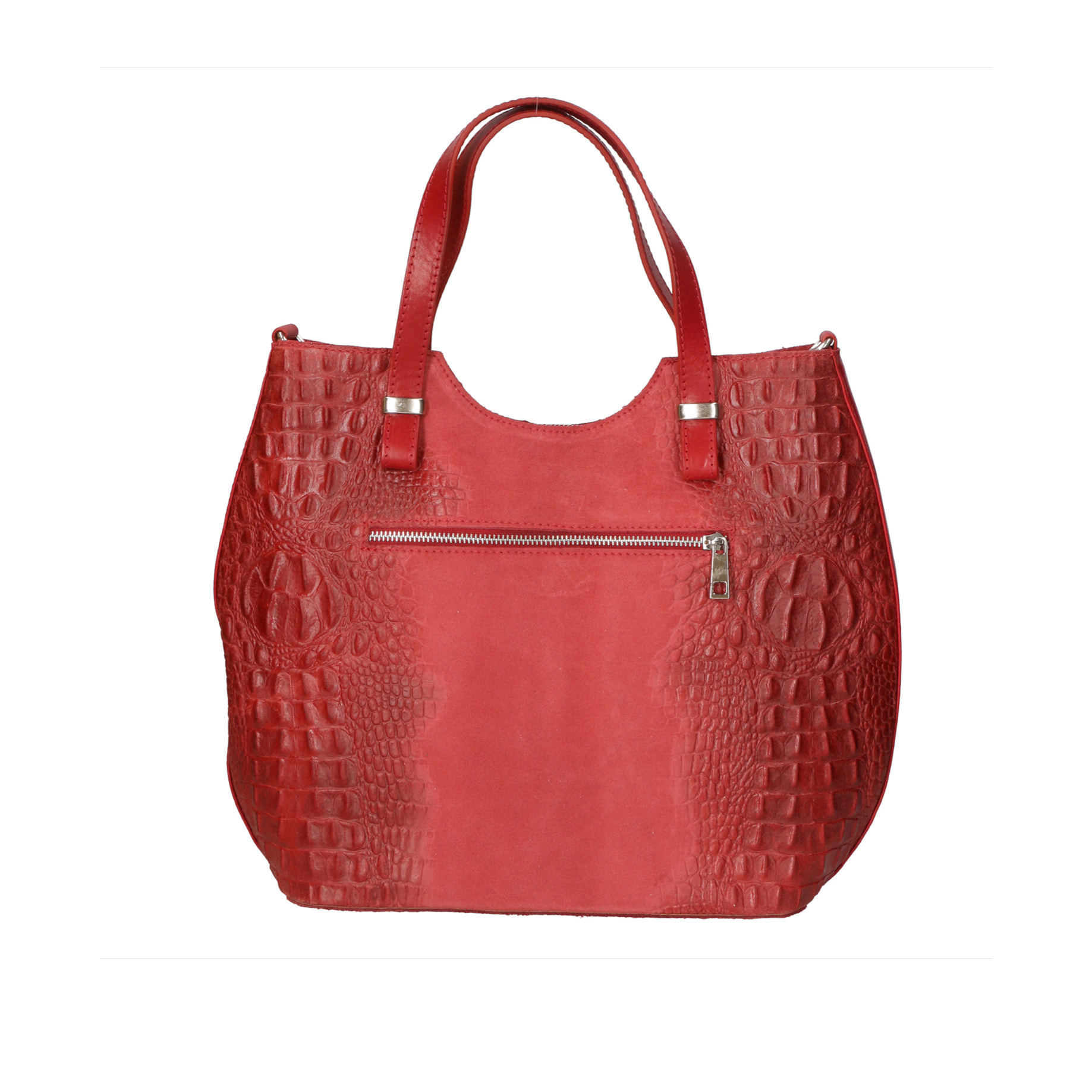 Borsa a mano da Donna Elda in Vera Pelle Made in Italy 31x42x14 cm