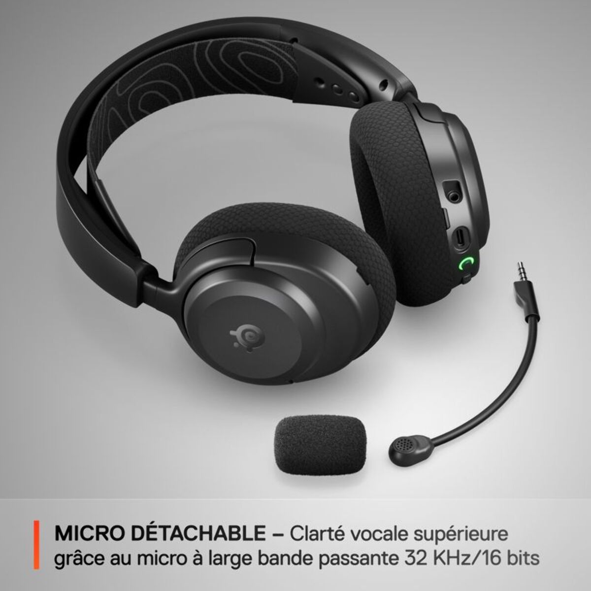 Casque gamer STEELSERIES Arctis Nova 3PW Noir