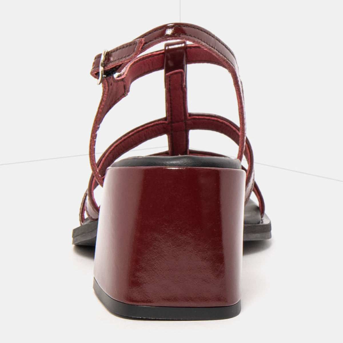 Sandalias con tacón 2011 NAPPA SHINNY BURDEOS / VERONA color Burdeos