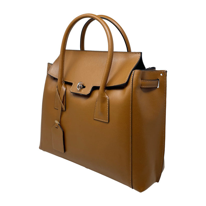 Borsa a Mano Elegante in Vera Pelle Made in Italy
