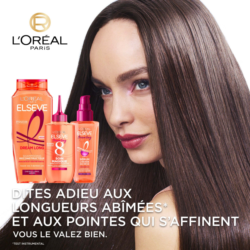 L’Oréal Paris Elseve Dream Long Routine Capillaire Reconstructrice Cheveux Longs