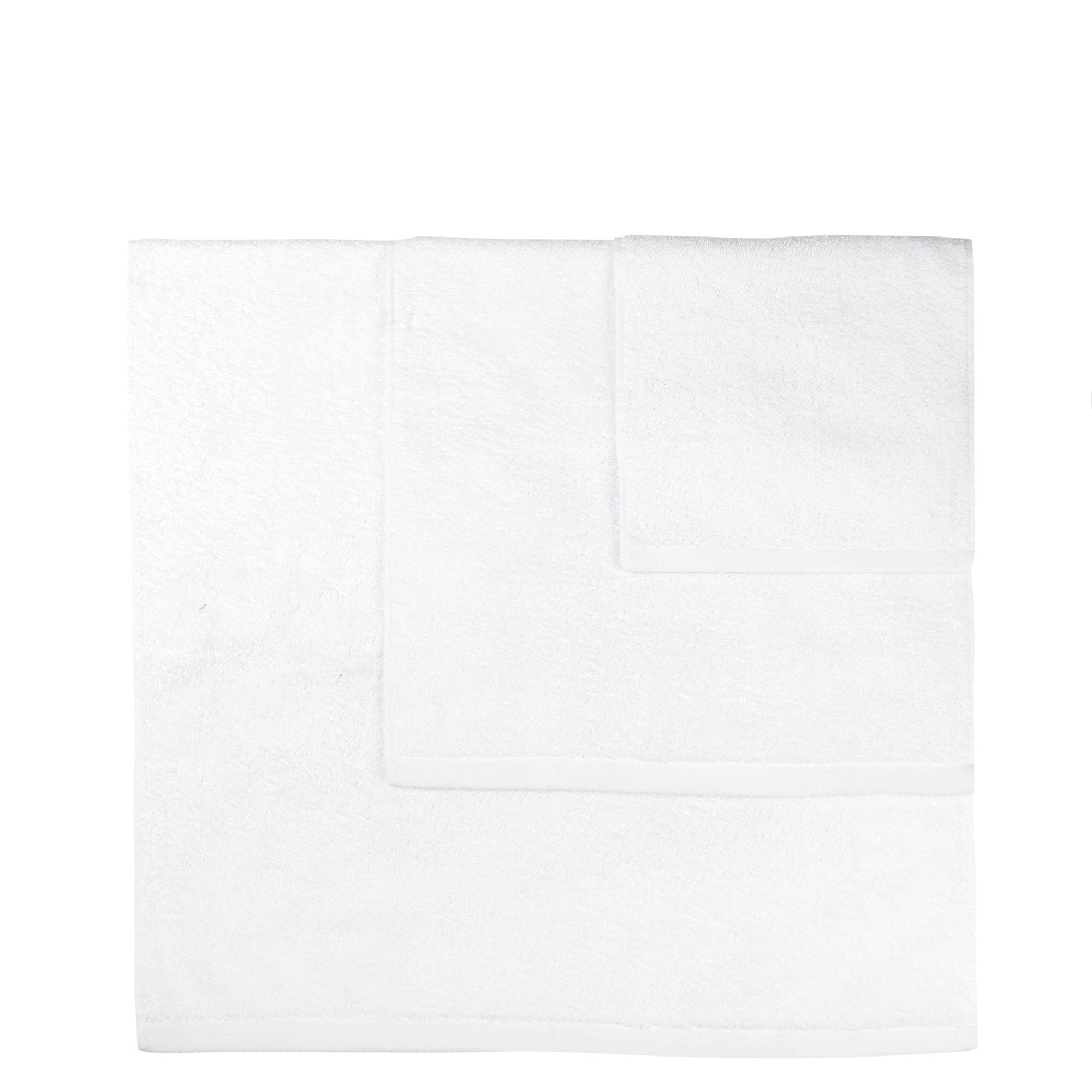 Set de 3 serviettes en coton 550 gr/m2 couleur Blanc