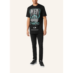PHILIPP PLEIN T-Shirt Round Neck RACING