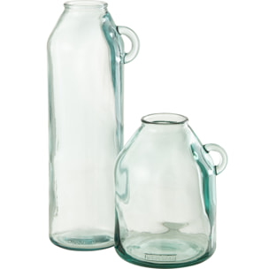 J-Line vase Anse Cylindre - verre - large - 45 cm de hauteur