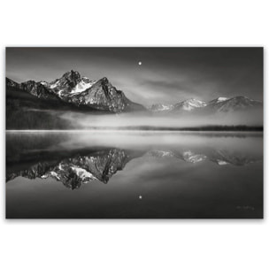 Tableau paysage Coucher de lune Toile imprimée