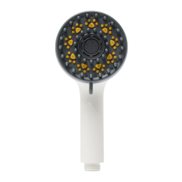 Douchette à main pour chien 4 fonctions, plastique, blanc (SATBSRS24)