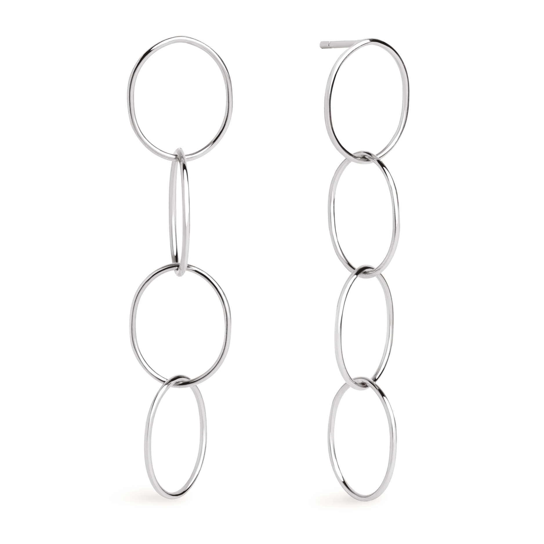 Orecchini Circles & Circles Acier