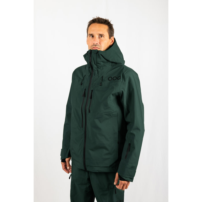 Abrigo para hombre ECOON ECOExplorer Jacket - Verde Oscuro
