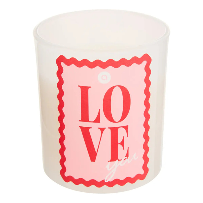 Bougie parfumée 190g Love parfum floral