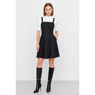 Kocca - Abito da donna smanicato in denim con scollo quadrato Donna