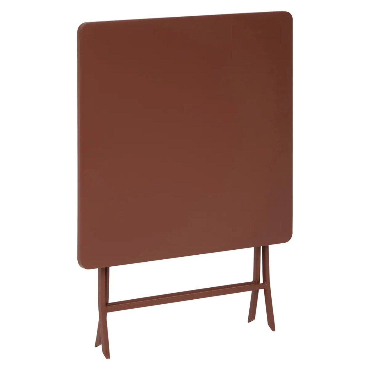 Table de jardin Greensboro 2 places pliable 70x70cm acajou