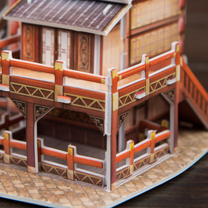 Puzzle 3D STILE DEL MONDO CINA ORIENTALE tradizionale TAVERNA DEL DRAGO